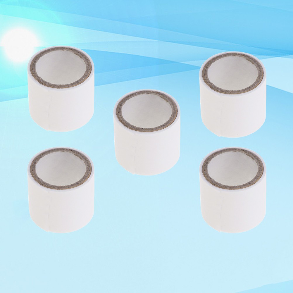 5Pcs Silk Nail Repair Tape White for Acrylic Nail Art Accessories