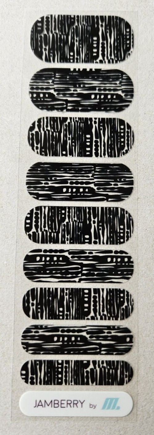 JAMBERRY BY M. REBEL HALF SHEET NAIL WRAP BLACK FRIDAY RELEASE