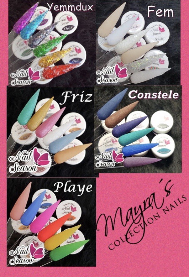 NAIL SEASON ACRYLIC POWDER EXCLUSIVELY FROM MEXICO