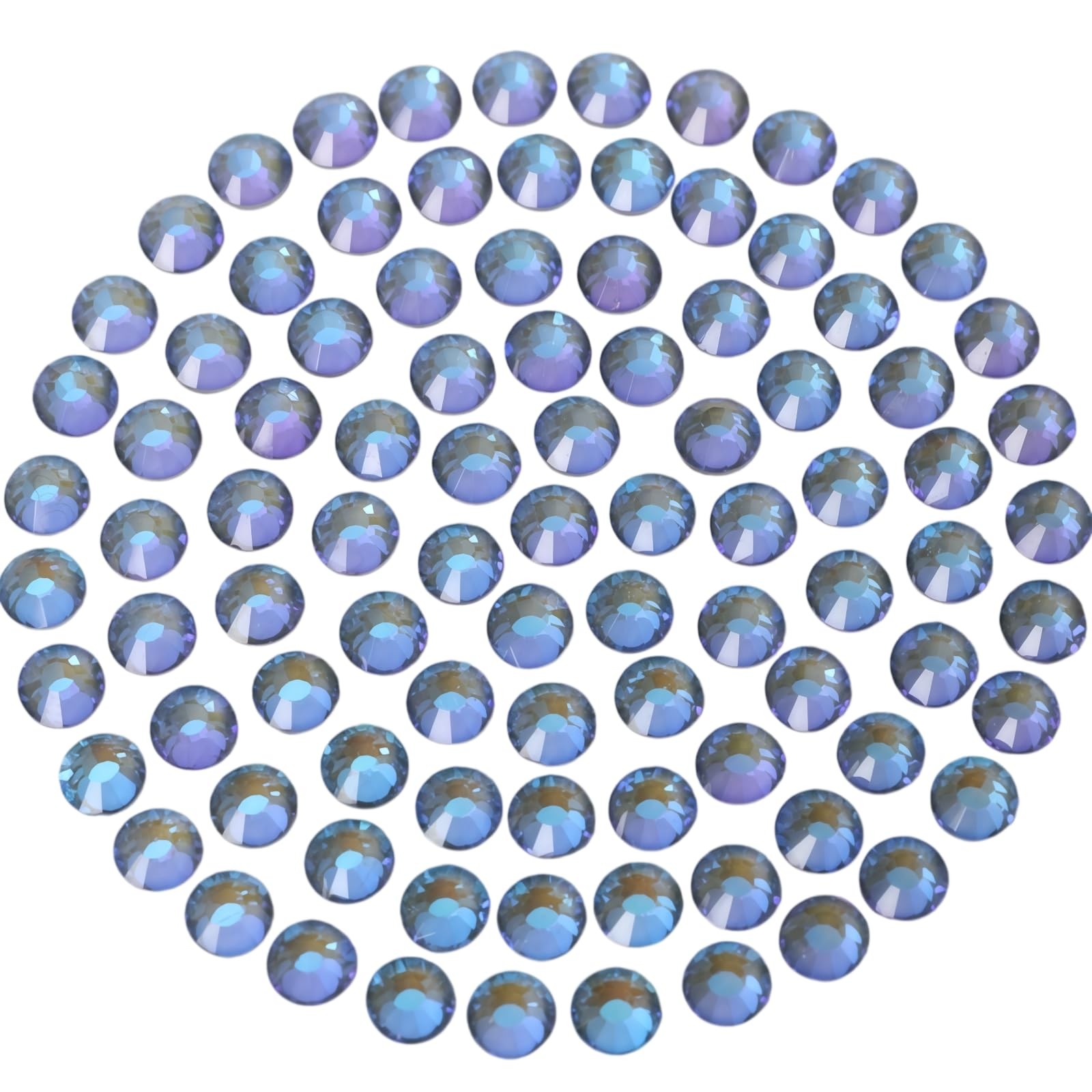 Diamonland Flatback Glass Crystal Rhinestones Rounds Gems for Bedazzling Nail…