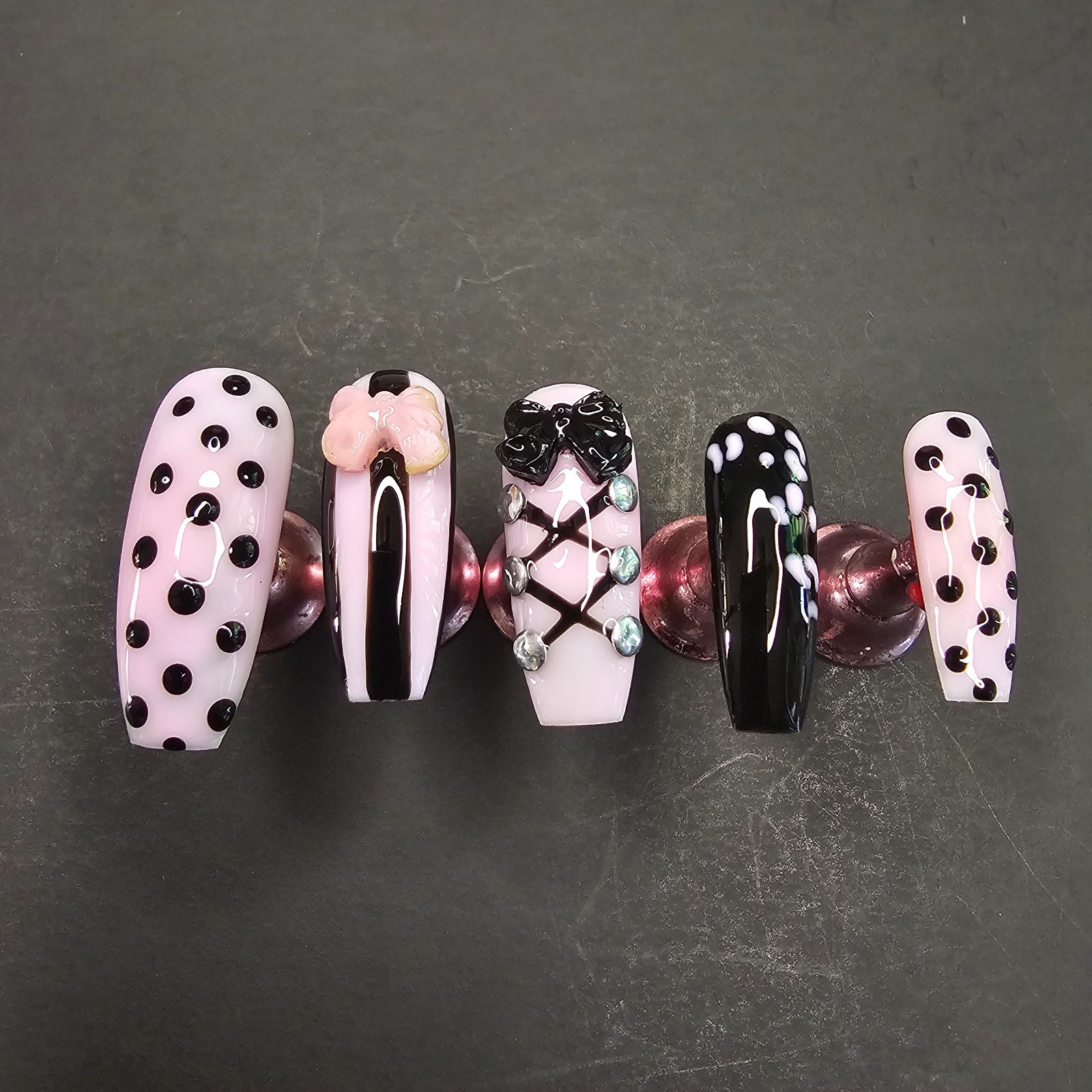 Press-On Nail Set #69: Spoiled
