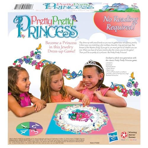 Pretty, Princess with 1990’s Artwork by Winning Moves Games 0, Pink
