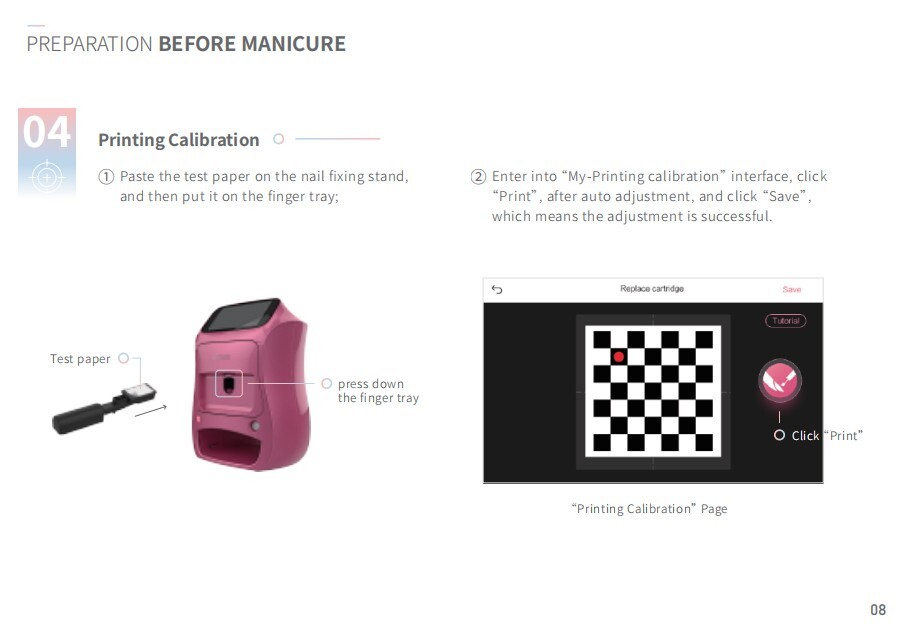 3D Touch Screen Nail Printer APP DIY Auto Nail Art Printing Machine w/ Gel Dryer