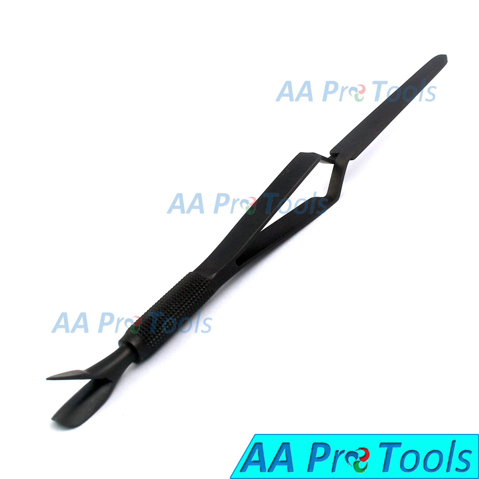 Black C-Curve Nail Pinching Pusher Multi Function Tools Acrylic Nails Pinchers