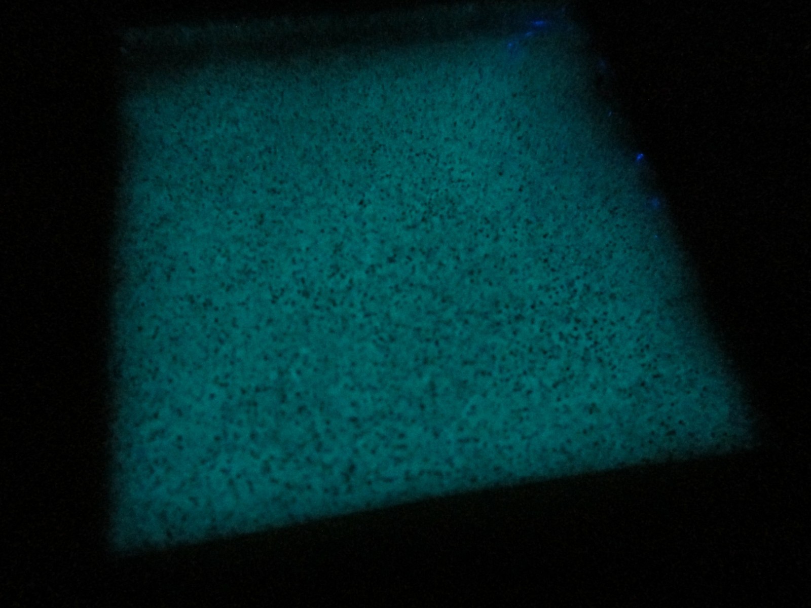 Glow in the dark Iridescent pastels glitter nail art