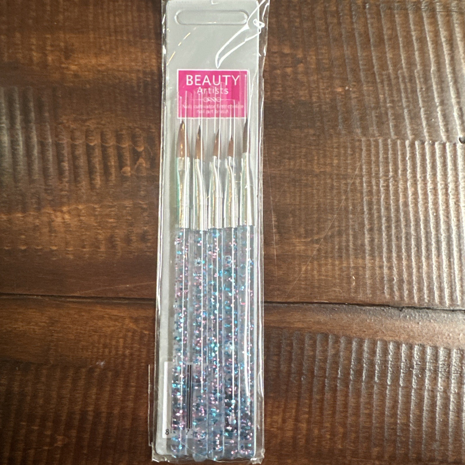 Nail Art Crystal or Acrylic Brush UV Gel Builder