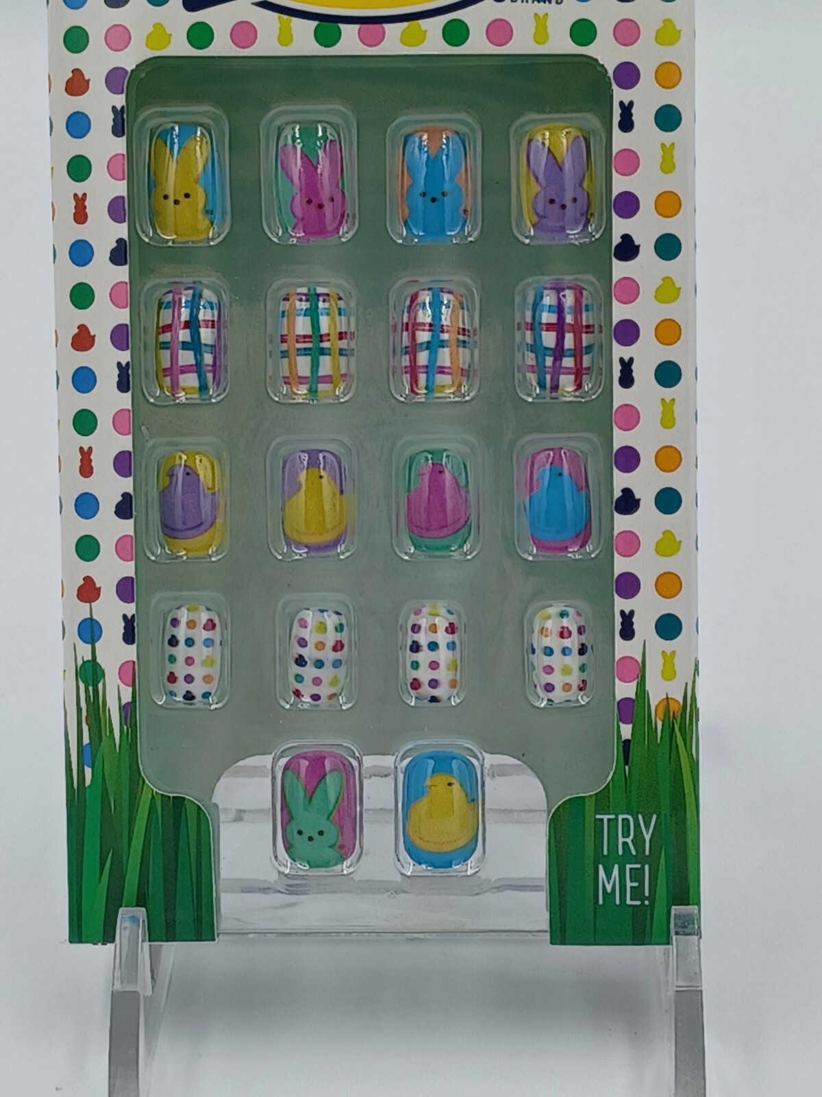 Easter 2023 Peeps Press-On Nails, 18 NEW In Box
