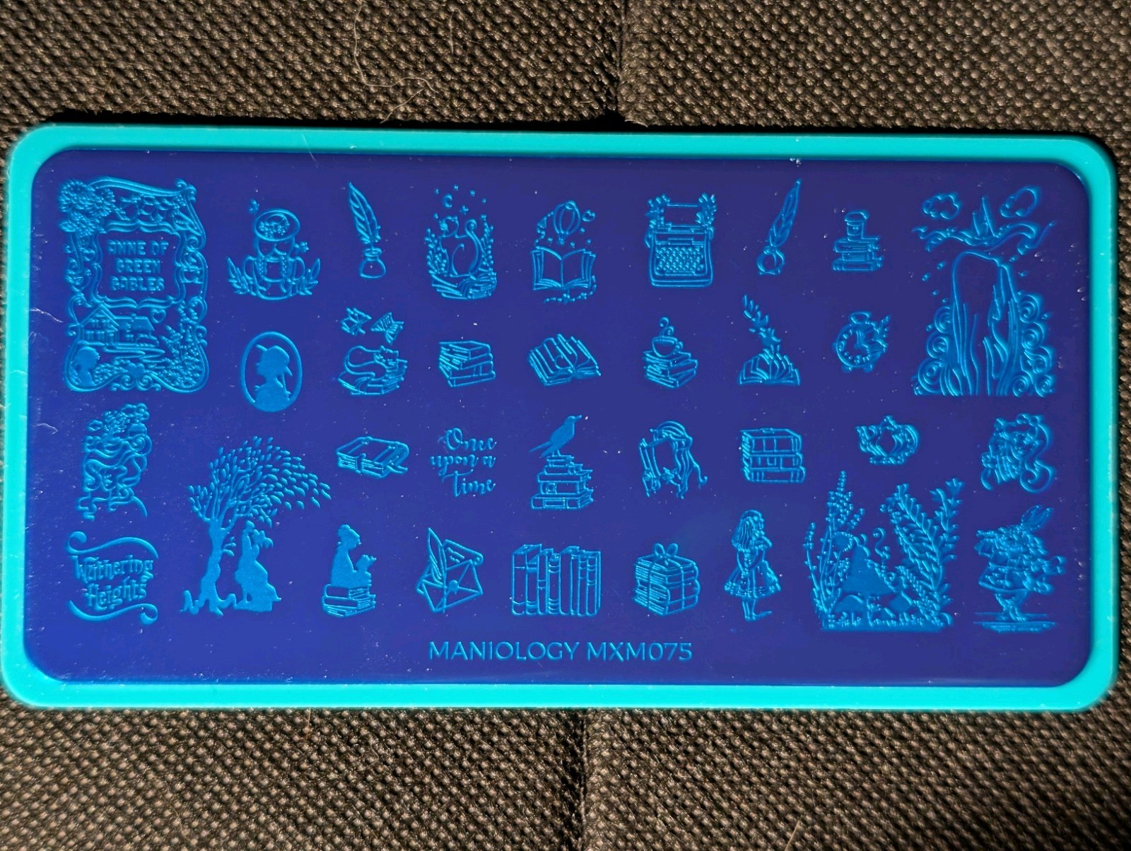 Maniology MxM 075 & 076 Literary Classics And Romances Nail Stamping Plates