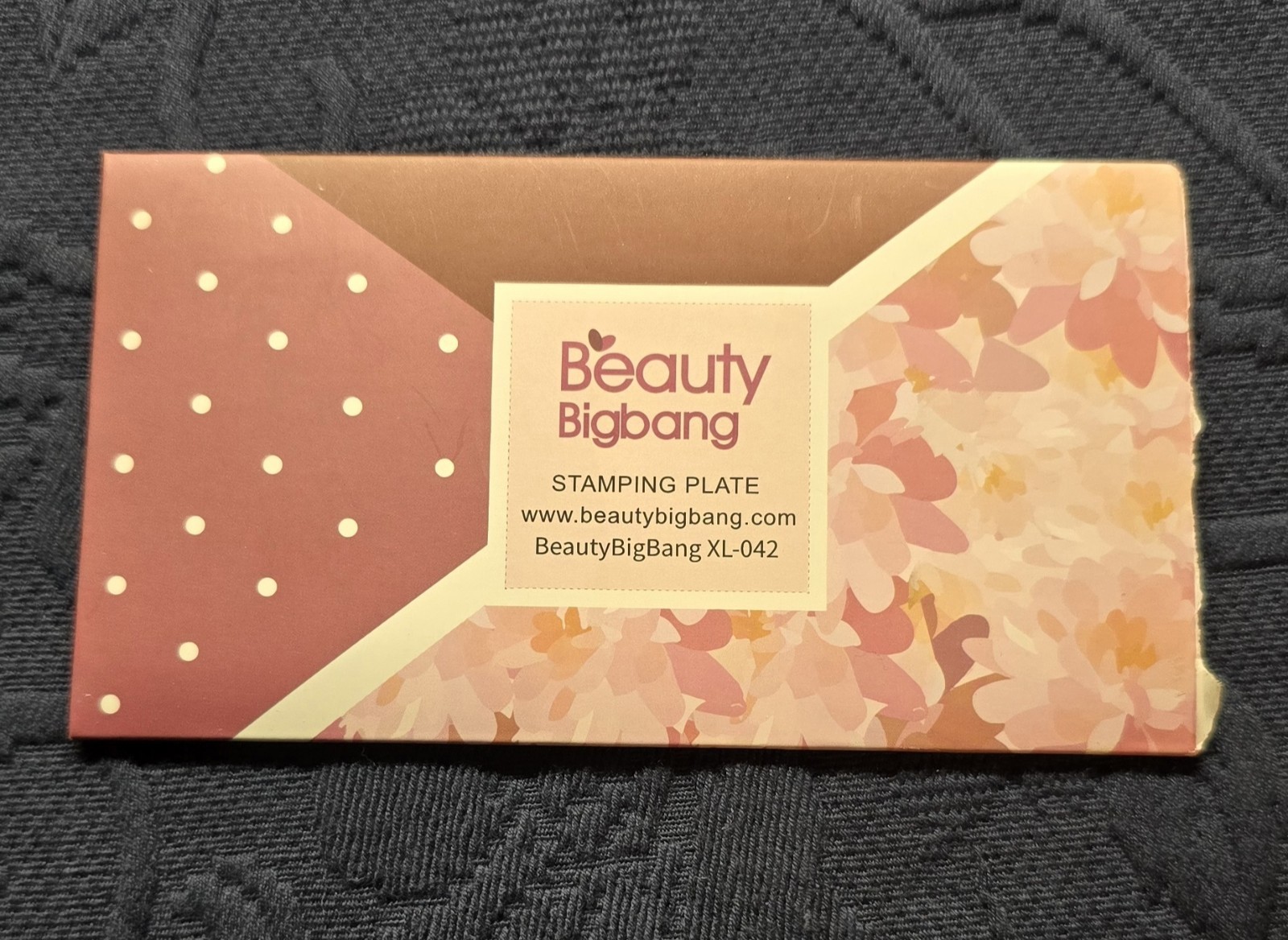 BeautyBigBang XL-042 Nail Stamp Plate Floral Flower Rose Stripe Plaid Summer HTF