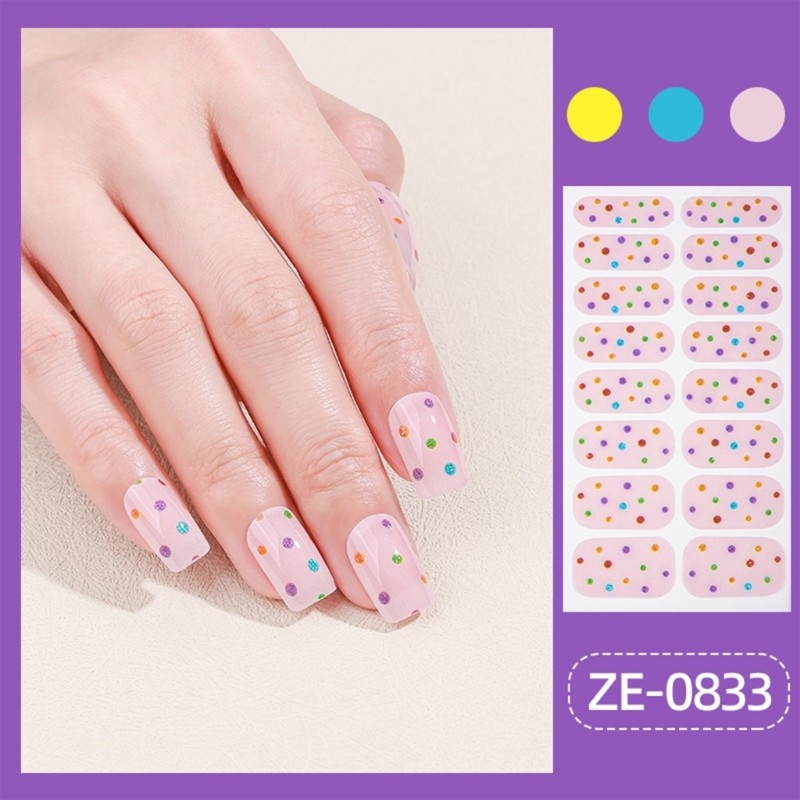 Easy To Use Nail Stickers Ensuring A Stylish Glossy Finish Nail Decals for Women