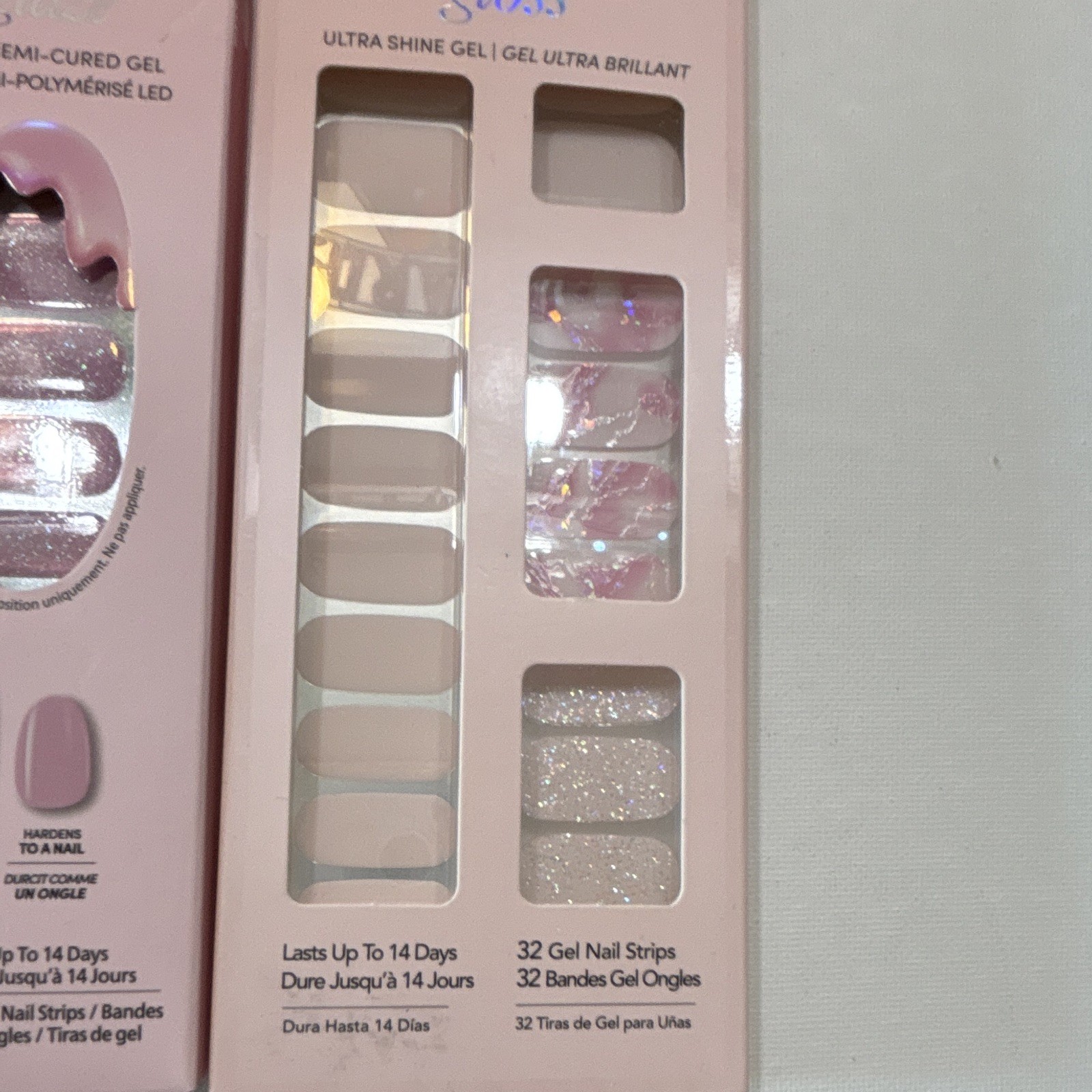 Lot of 5— Dashing Diva Glaze LED Gel Strips Starter Kit + Gloss + Magic Off