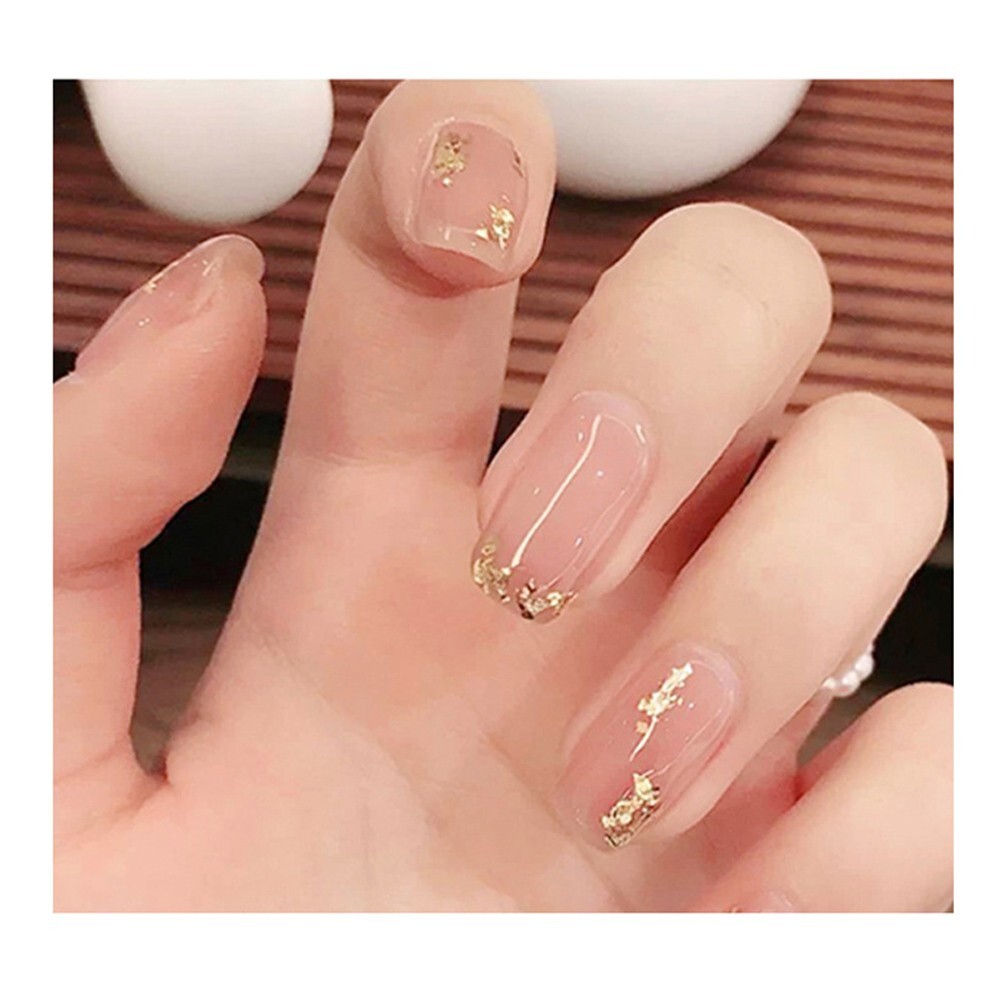 12 Grids Nail Glitter Flakes Aluminum Foil Paper Sticker For Nails Decoration