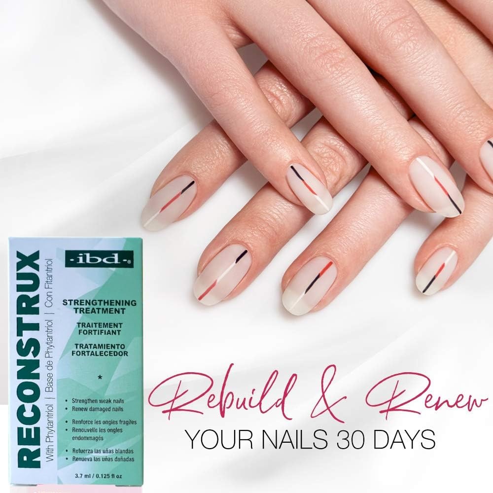 IBD Reconstrux Nail Repair Treatment – 0.12 Fl Oz (Pack of 1), Clear