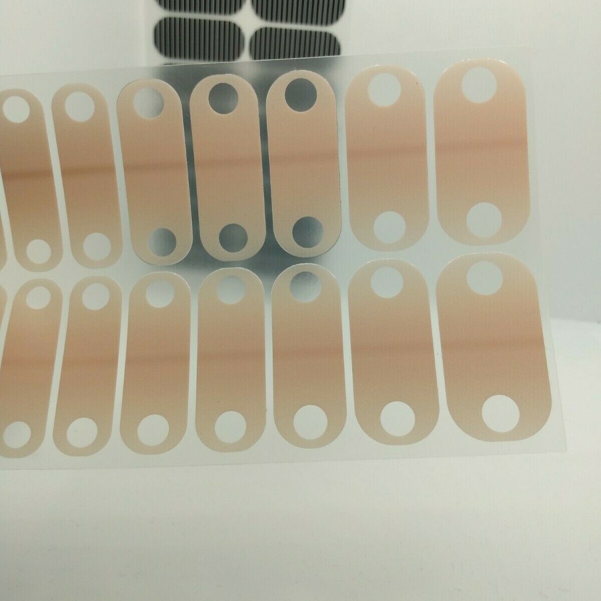 Jamberry Nail Wraps Full Sheets – Black Beige Blue Lot of 5