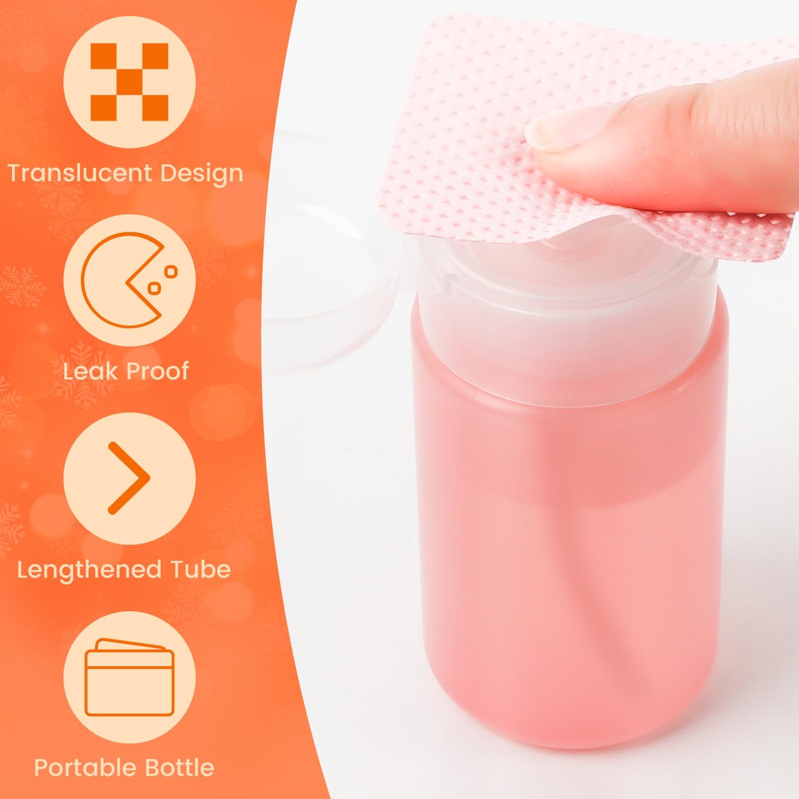 Corconess 400PCS Lint Free Nail Wipes with Dispenser – Gel Polish 2 in