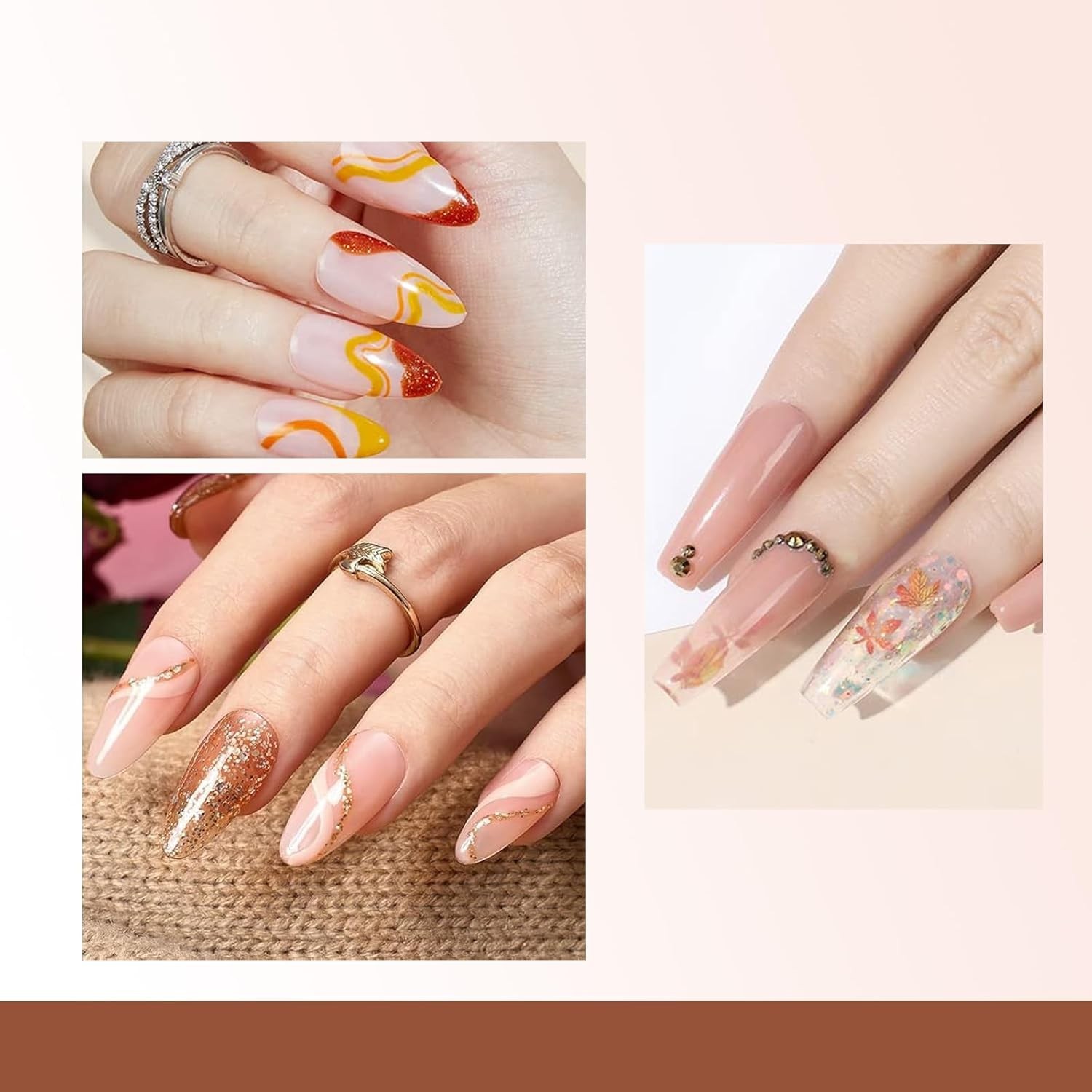 Pincel acrílico para uñas tamaño 8, 100 % pelo Kolinsky puro, ovalado.