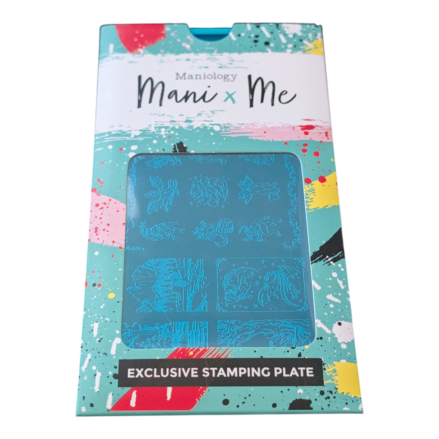 Maniology Mythical Creatures: Horns & Flames Exclusive Stamping Plate – MXM070
