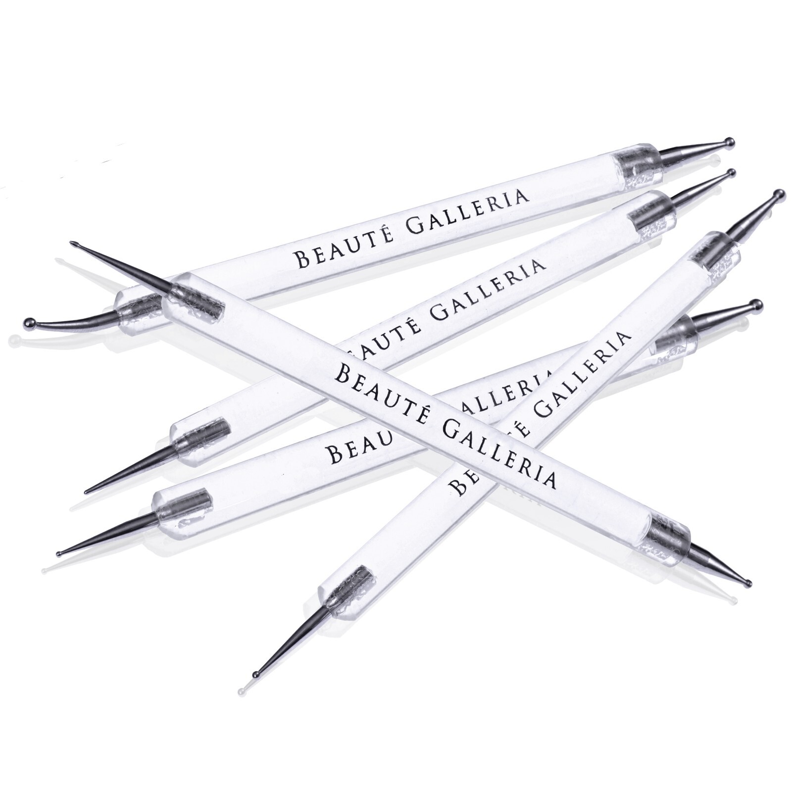 5pcs 10sizes 2-way Dotting Tool Pen Nail Art Painting Marbleizing Swirls Mandala