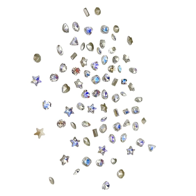 Nails Rhinestone-Multi Shape Glitter Decoration Manicure 3D Ornament