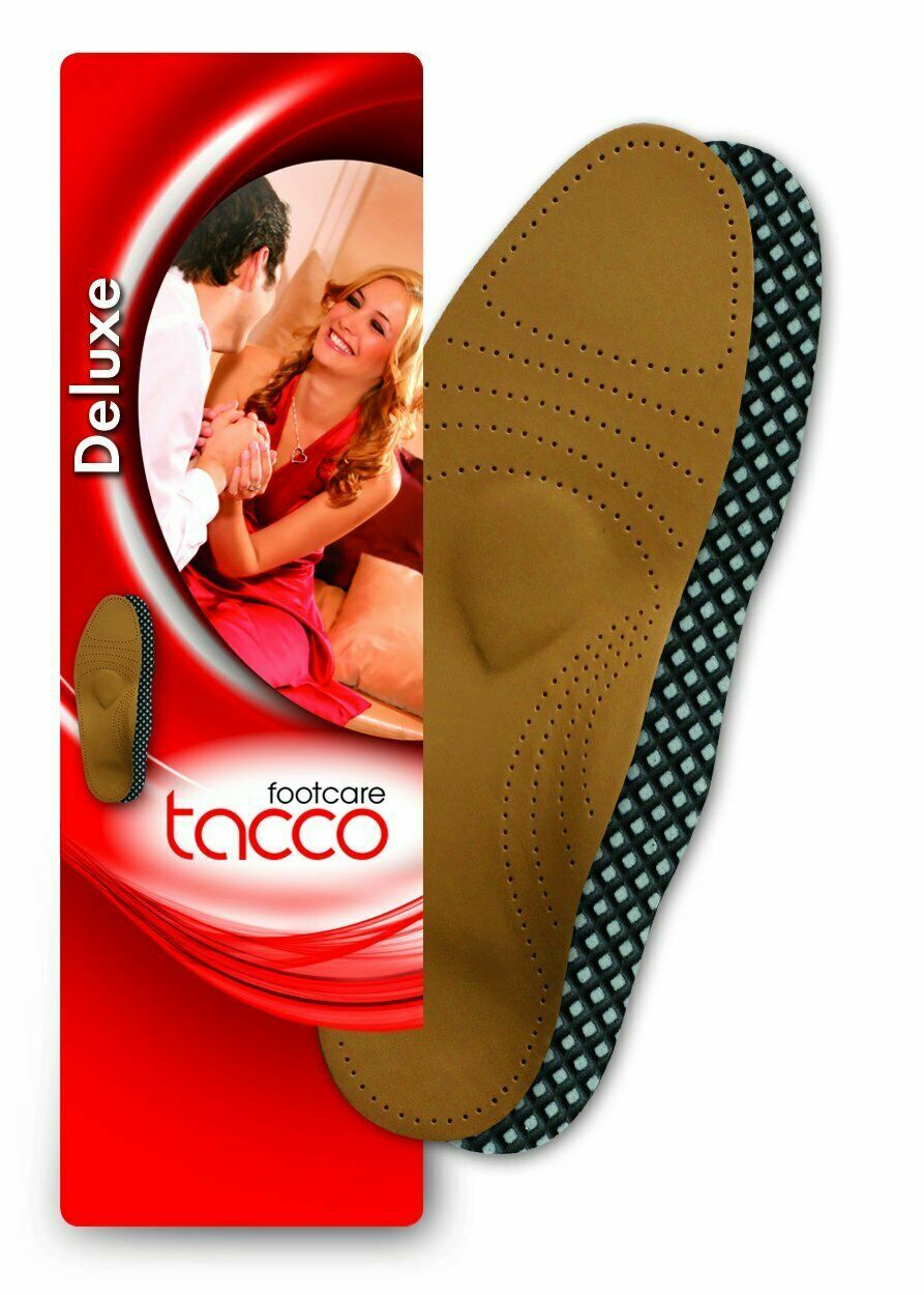 Tacco 694 Deluxe Orthotic Comfort Leather Full Insoles ALL sizes Made in Germany