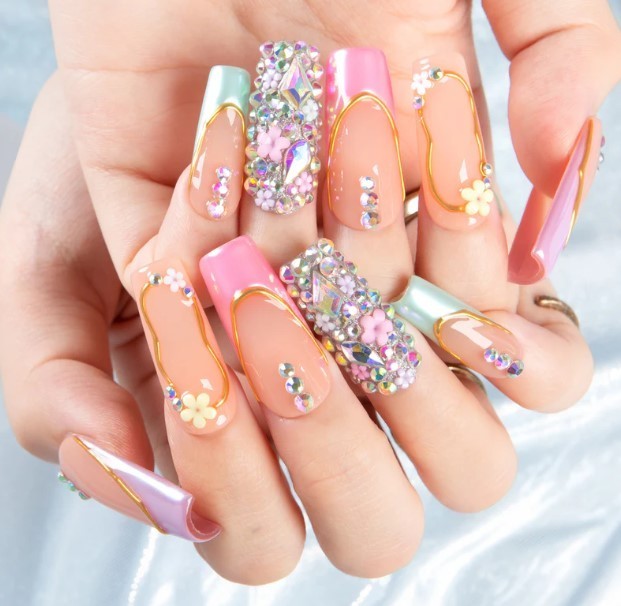Lovful – Pastel Fantasy Handmade Nails H652 (L)