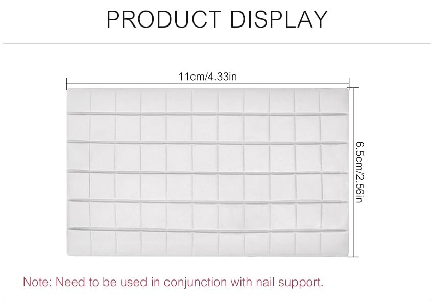 132Pcs Reusable Nail Art Clay Removable Adhesive Sticky Tack Clay Non-Toxic
