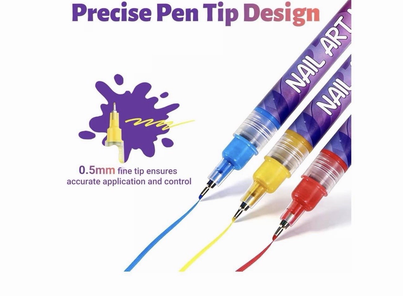 “Nail art marker kit