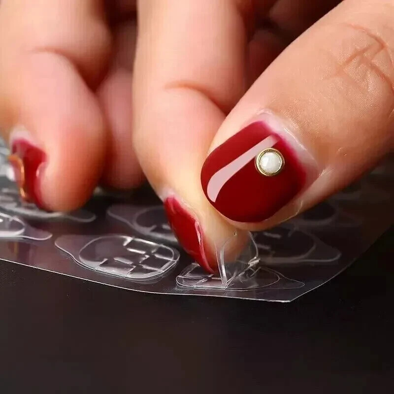 24-480pcs Adhesive Tabs Double-Sided Stickers for False Fake Nail Tip Glue Tape