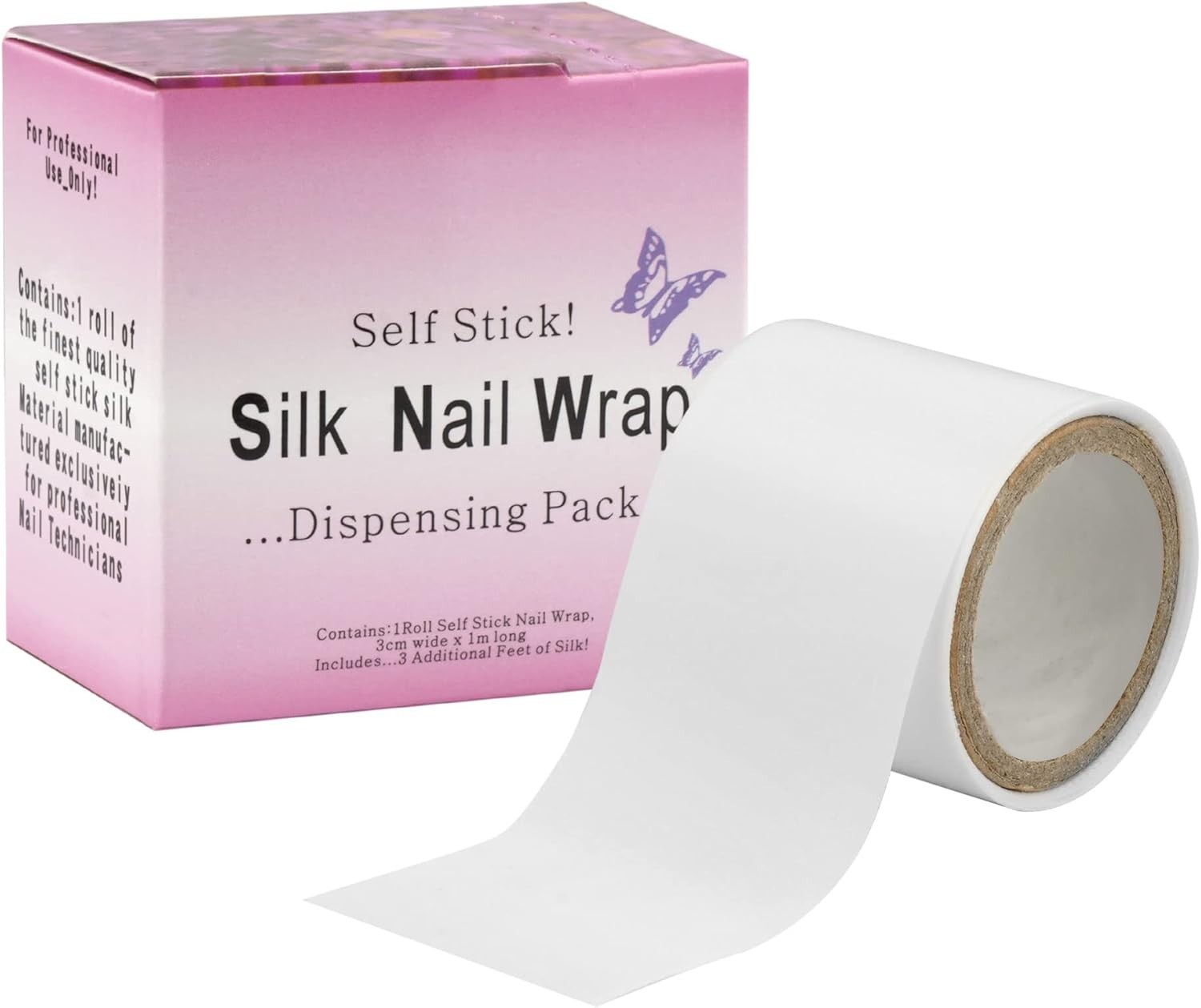 High-Quality Silk and Linen Nail Wrap Tape – Instant Repair Solution for Mani