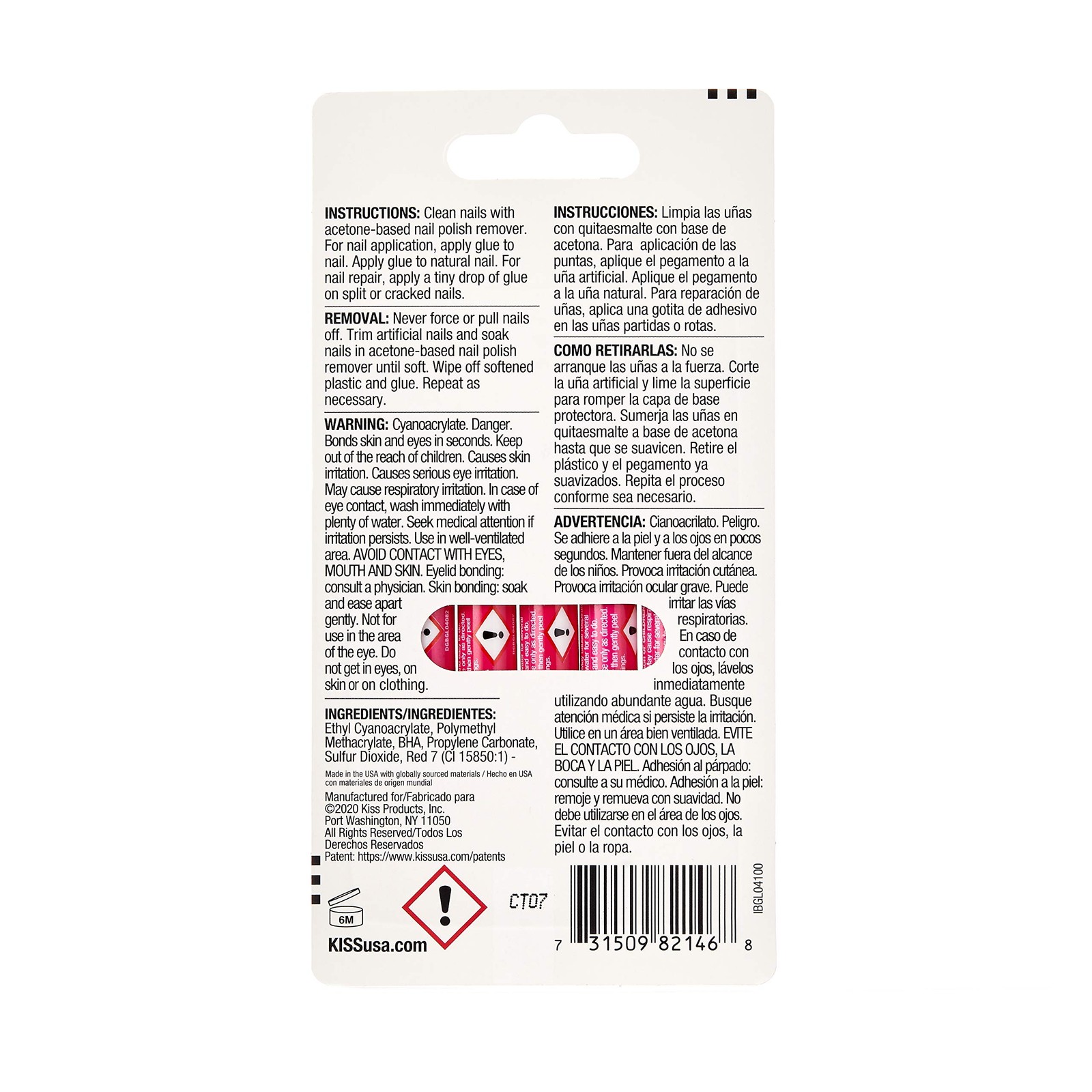 Pink Nail Glue