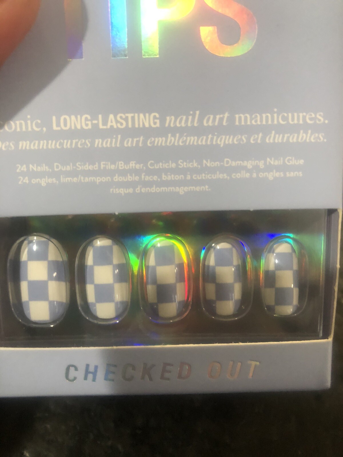 NEW Chillhouse Chill Tips Nail Art Press Ons – Checked Out