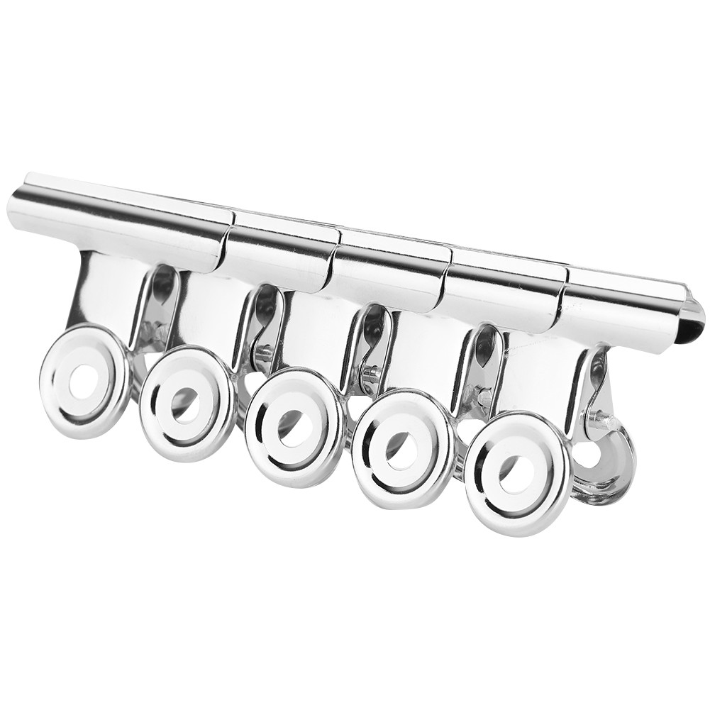 5pcs Stainless Steel Silver C Curve Nail Extension Clips Multifunctional Nai CX4