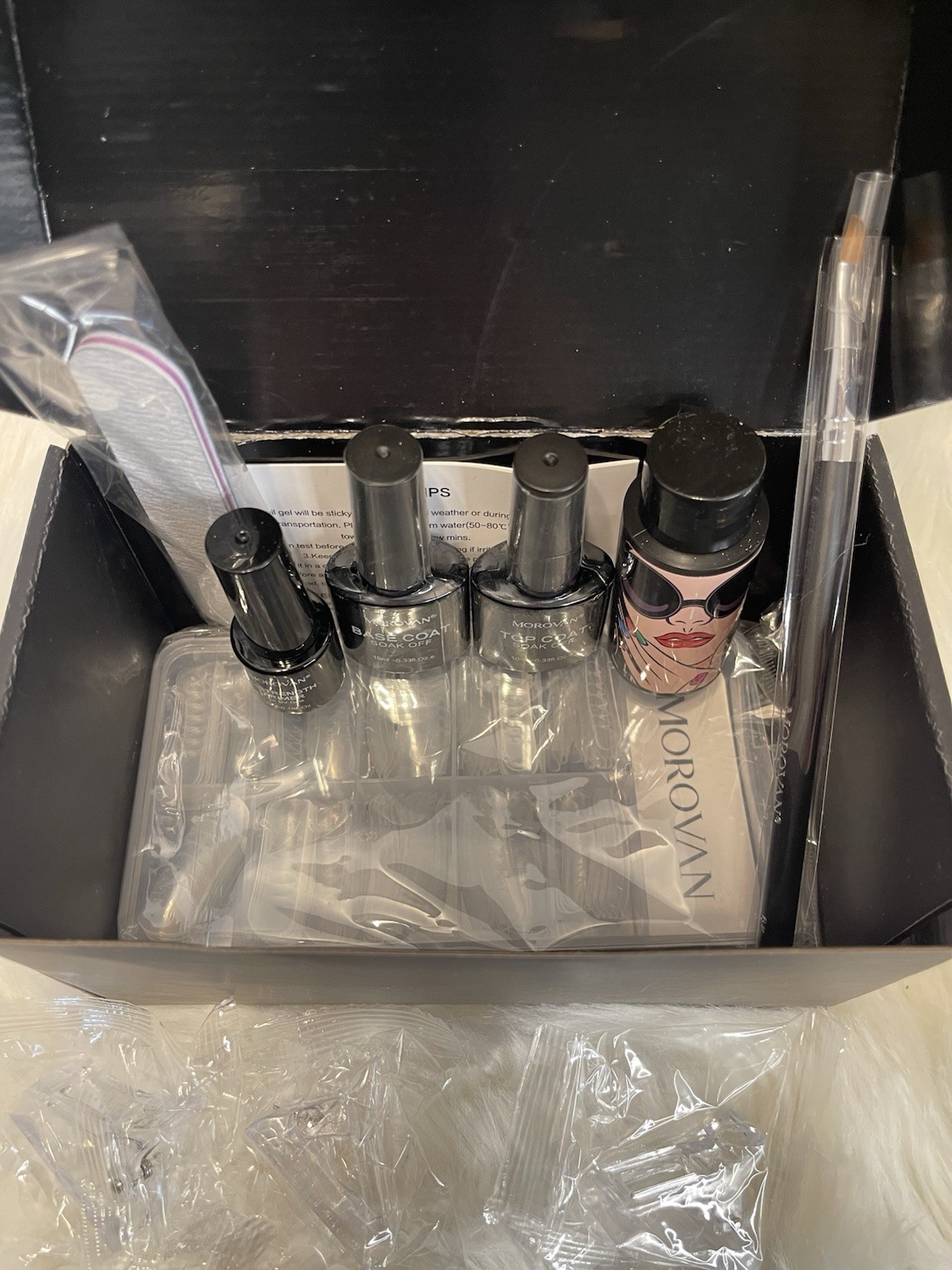 Morovan Professional Acrylic Nail Kit System Nail Art Set Brand New