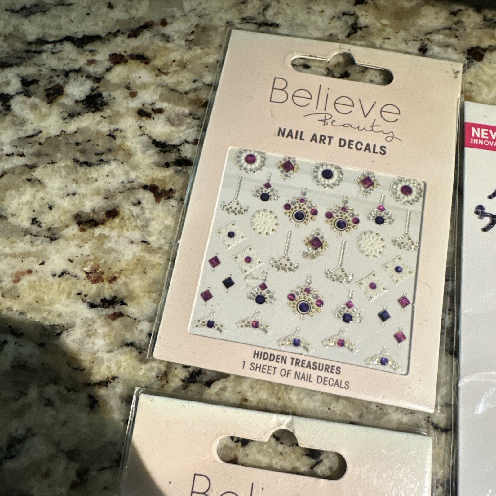 Dashing Diva Magic Pick Nail Art Stickers Sealed “dream Angel” Lot Of 4