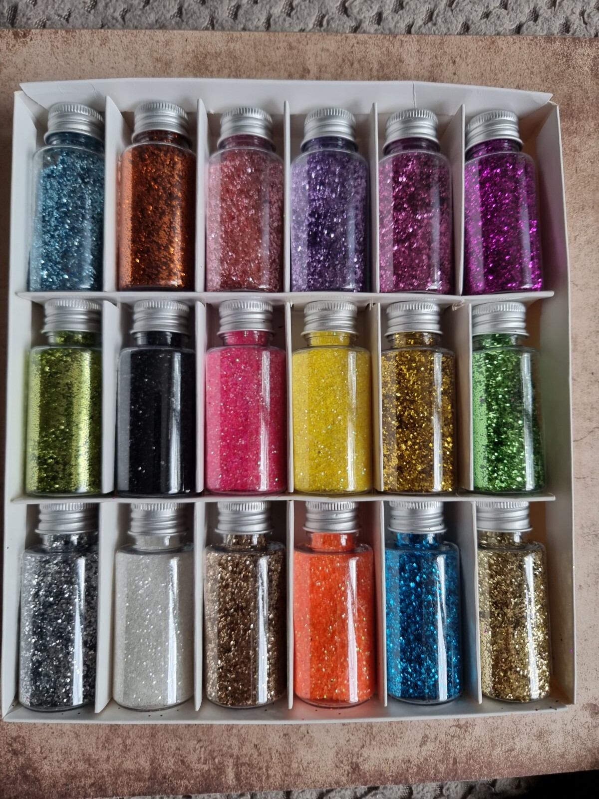 2 packs of gliter for nail art and crafts. Choose 1 get other random colour free