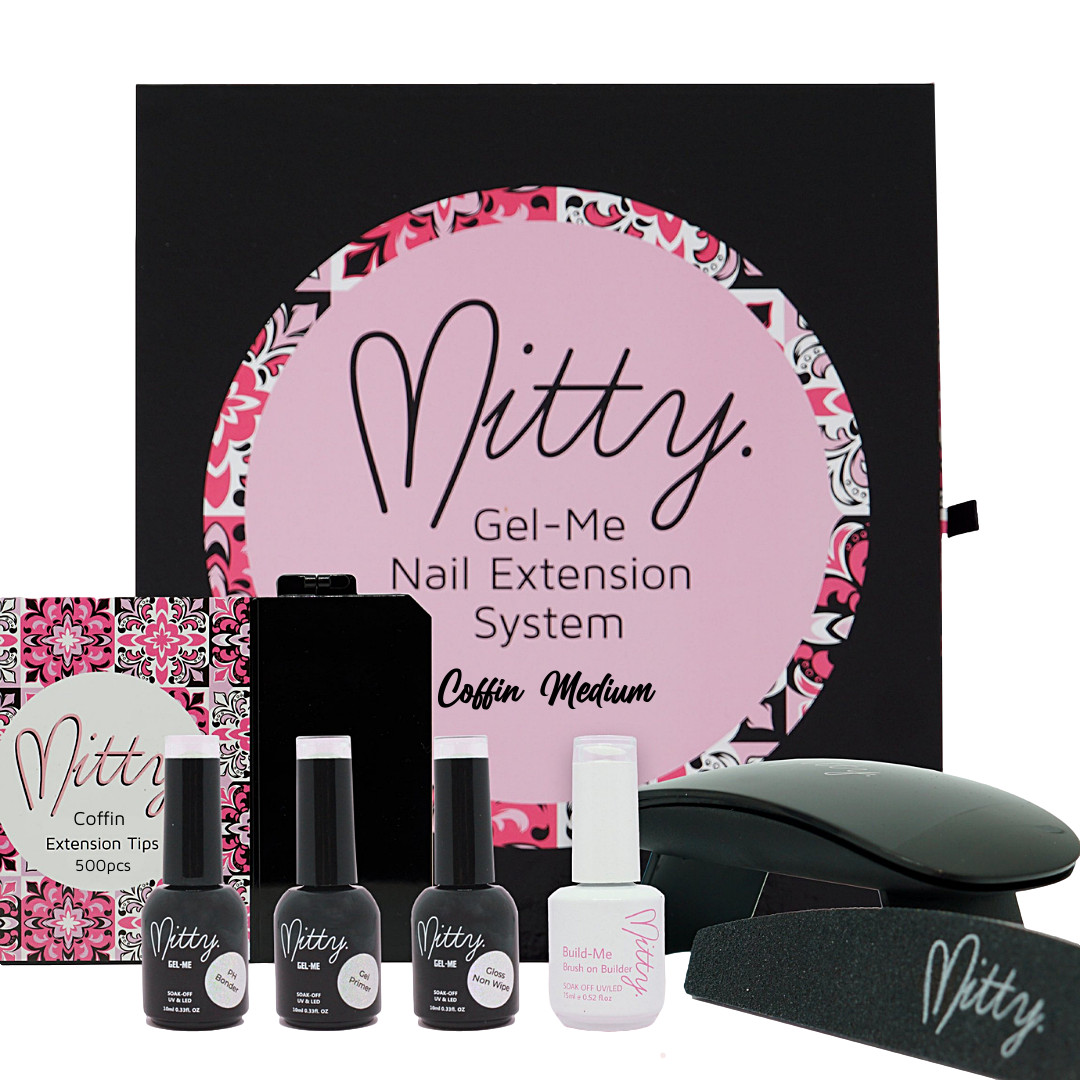 Soft Gel Nail Extension Kit – Coffin Medium