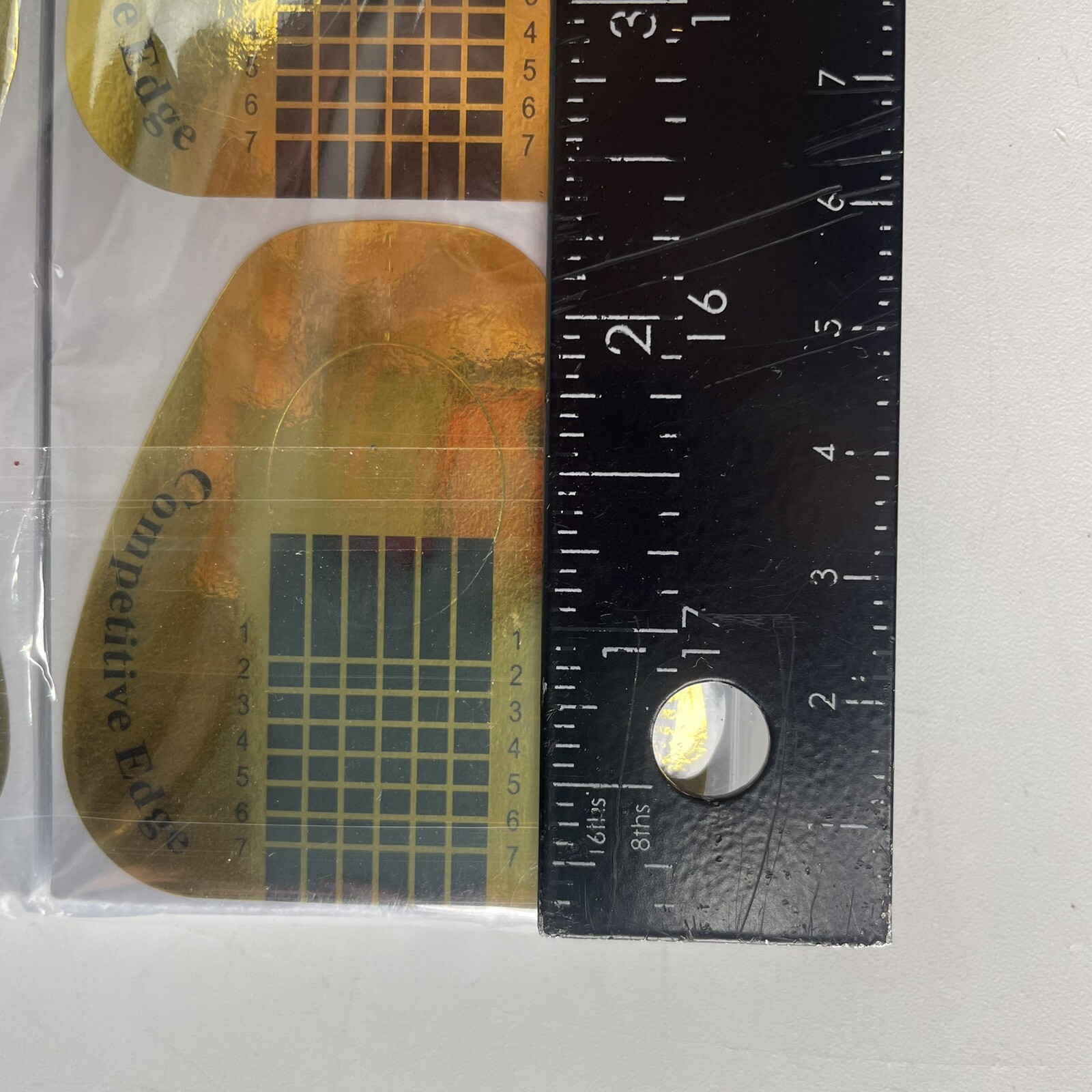 Nails Edge Double Thick Nail Forms – Custom Square Gold 200 Ct Guide Nail Art
