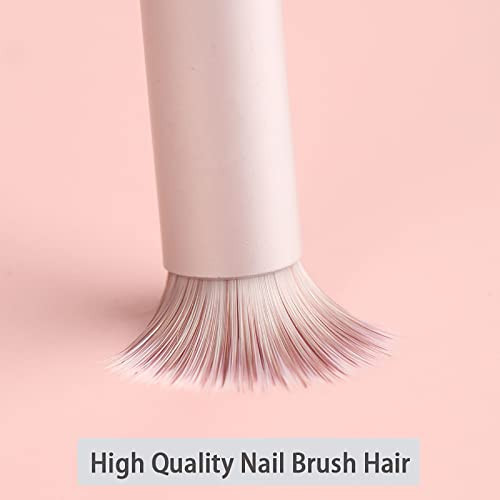 6pieces Ombre Nail Brush Wood Nail Pen Ombre Brush for Gel Nails Nail Gradient