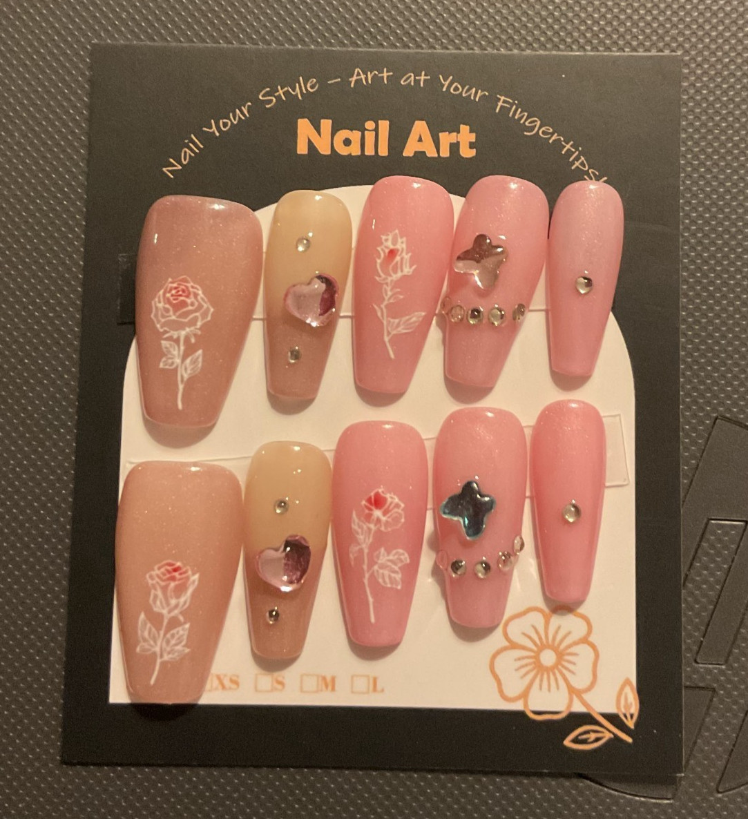 Pre-Made Nails Large Only