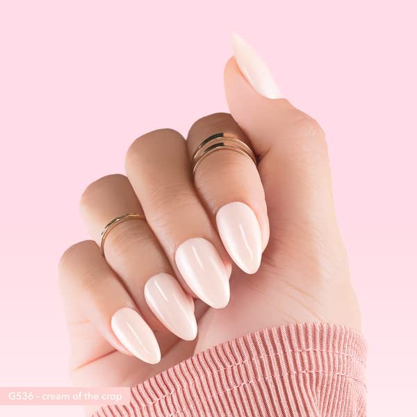 Gelly Tips Refill Packs – Soak Off Soft Gels – Almond Shape (Short Length) (S…