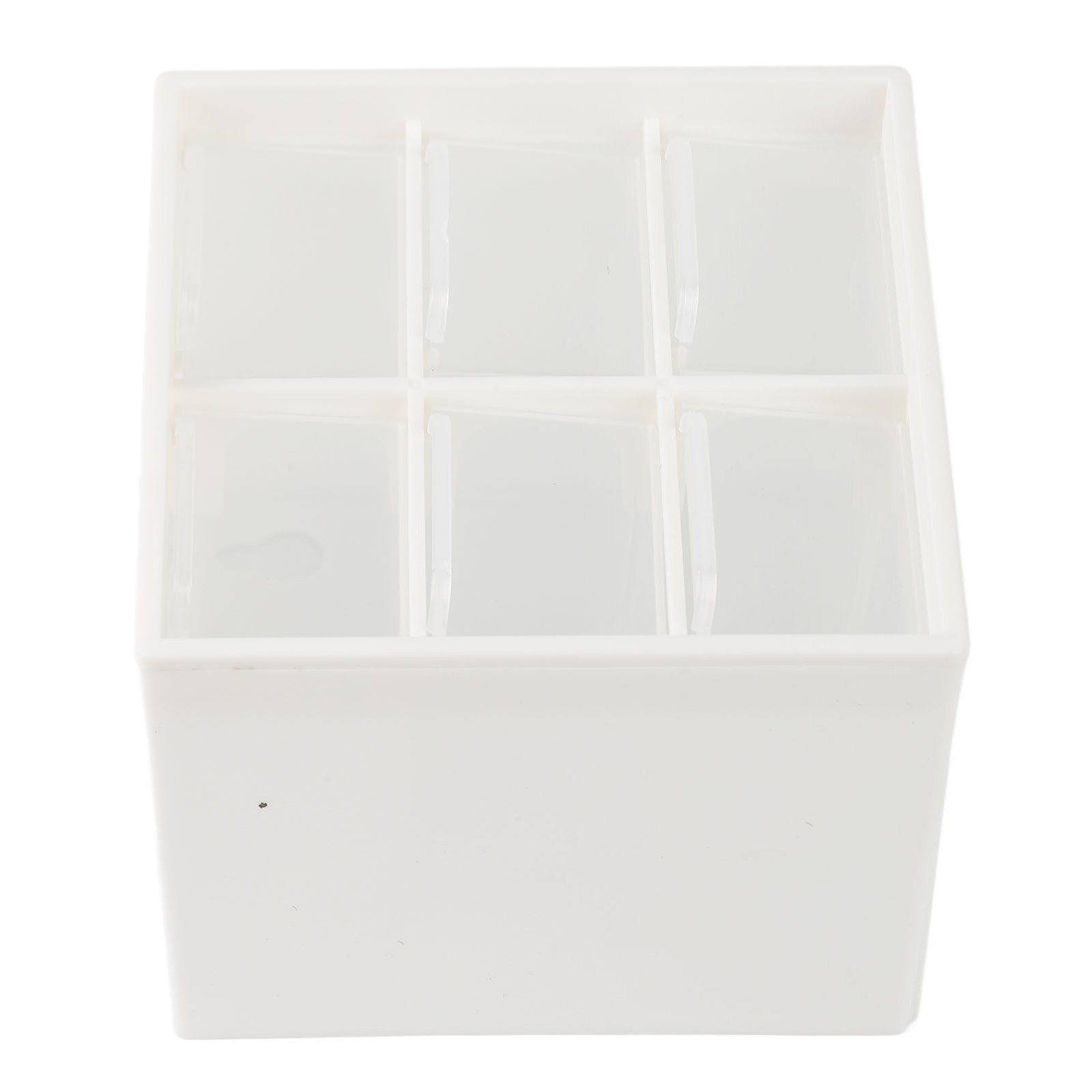 6-Drawer Nail Art Tool Storage Box Dust Proof Organizer For Home Use Easy To Use