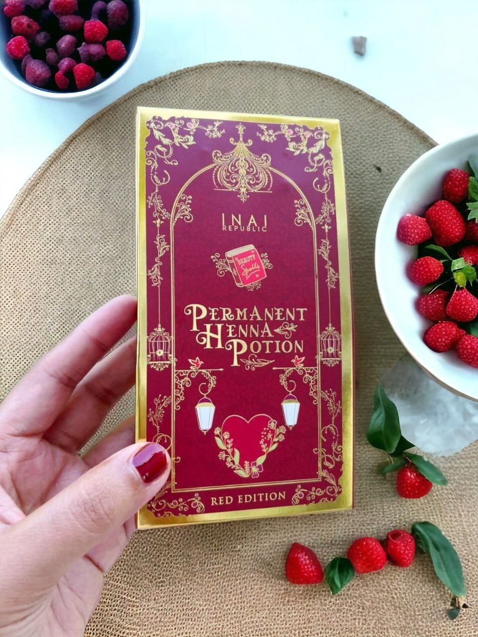 RED PERMANENT HENNA POTION | LONG LASTING COLOR | TREATMENT HENNA | 100% HALAL