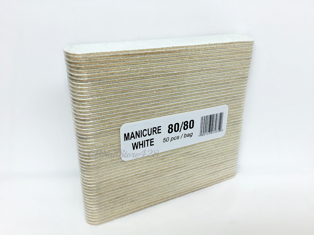 Mini Nail Files – WHITE- 50ct – Pick Any Kind