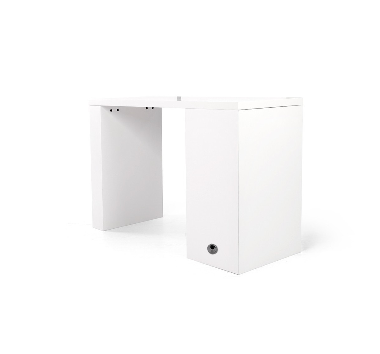 Single manicure table White manicure table Modern nail salon furniture