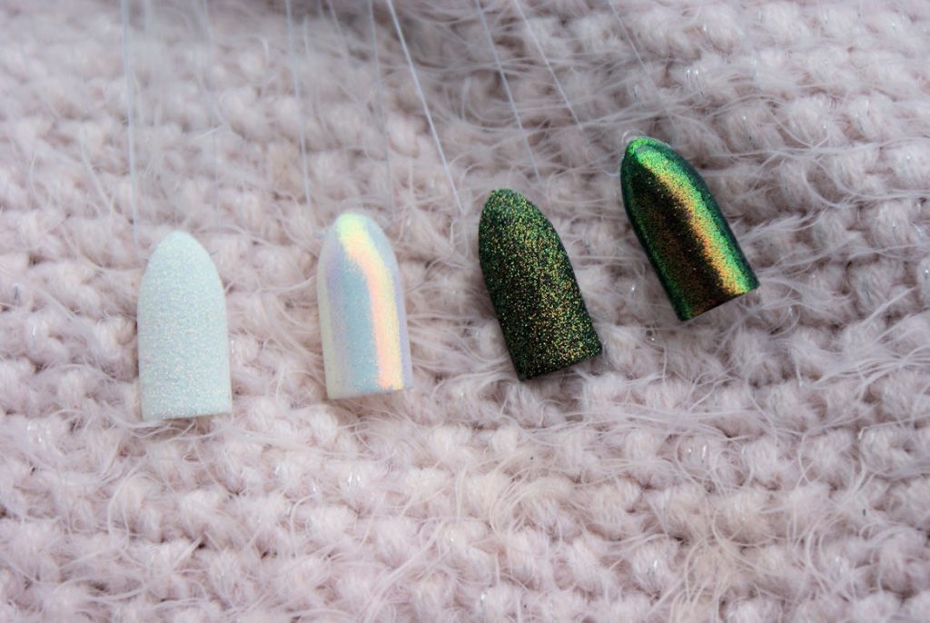 MERMAID EFFECT Pigment NAILS ART POWDER DUST IRIDESCENT Trend Glitter Mirror 5g
