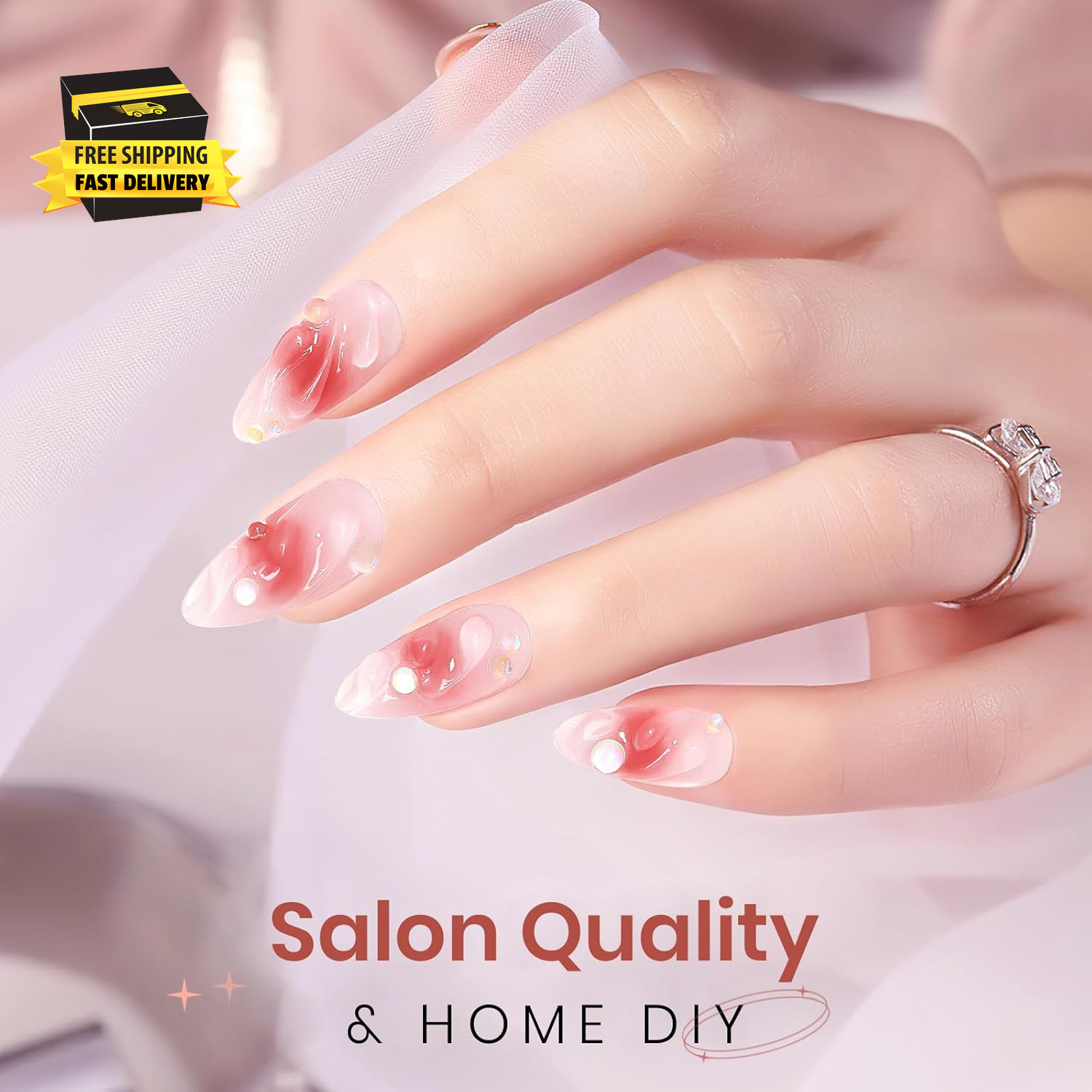 3D Nail Art Gel Clear Sculpting Gel for Nail Art Design DIY 3D Molding Gels for