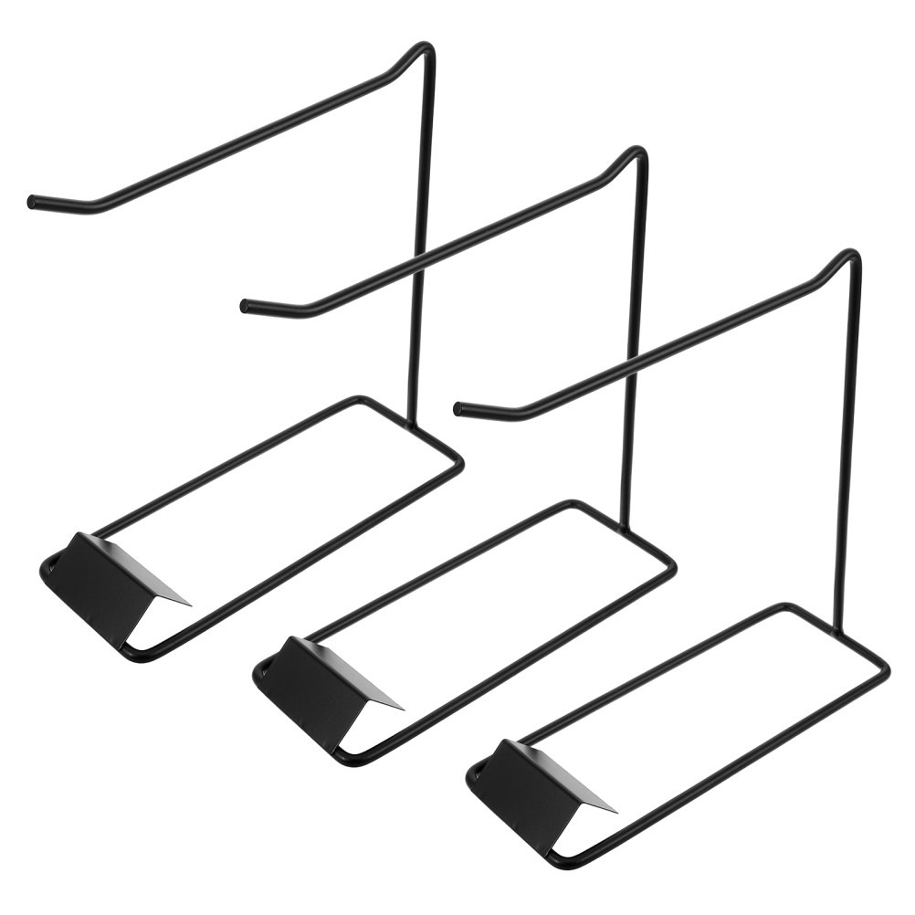 3 Pcs Nails Sample Display Stand Plate Stands for Gel Color Board Art Rack