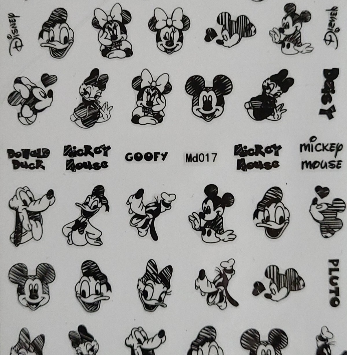 Disney MickeyMouse Nail Art Stickers