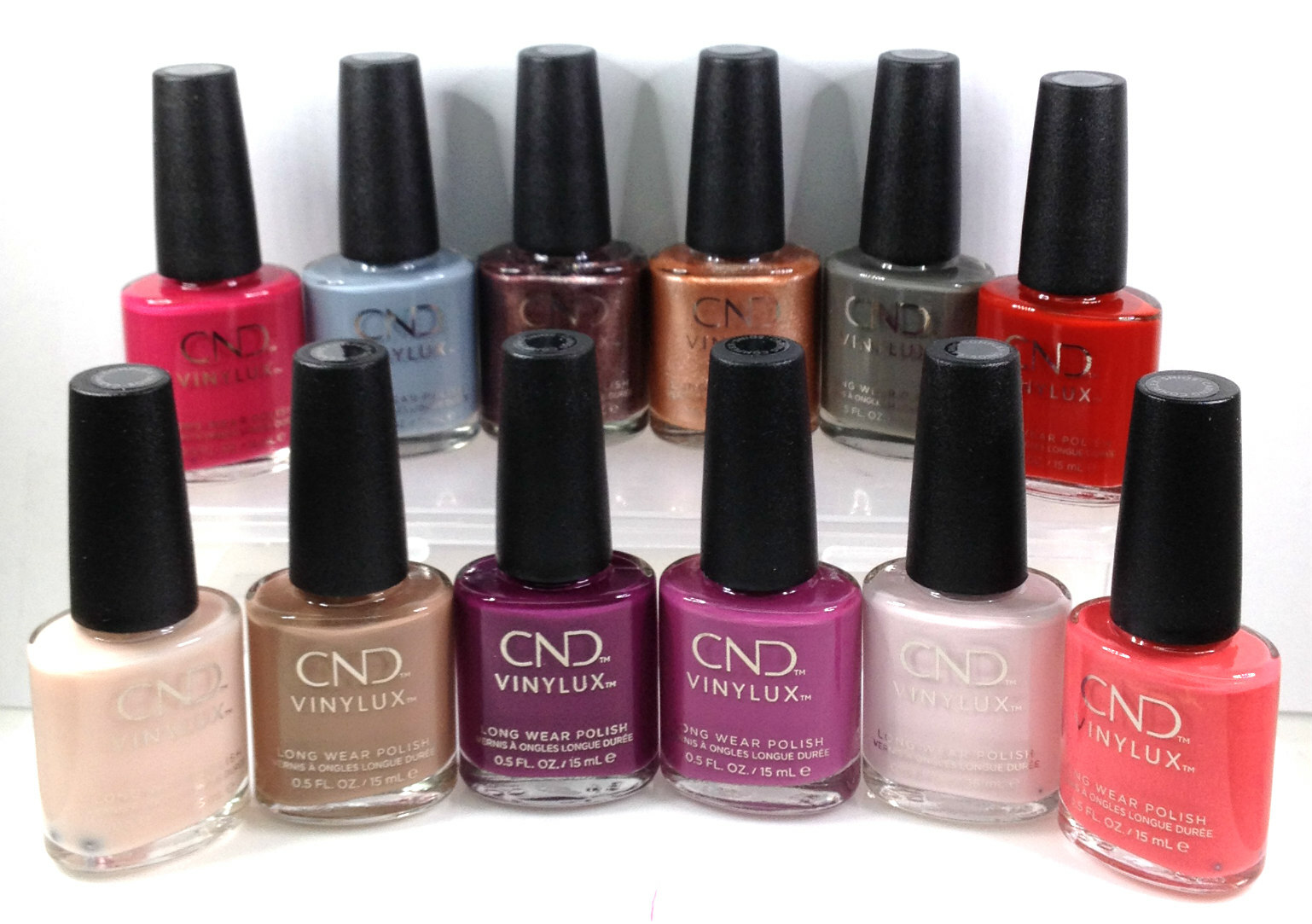 CND Vinylux – Nail Polish Lacquer – 15 EXCLUSIVE SHADES 15ml/0.5oz – Choose Any