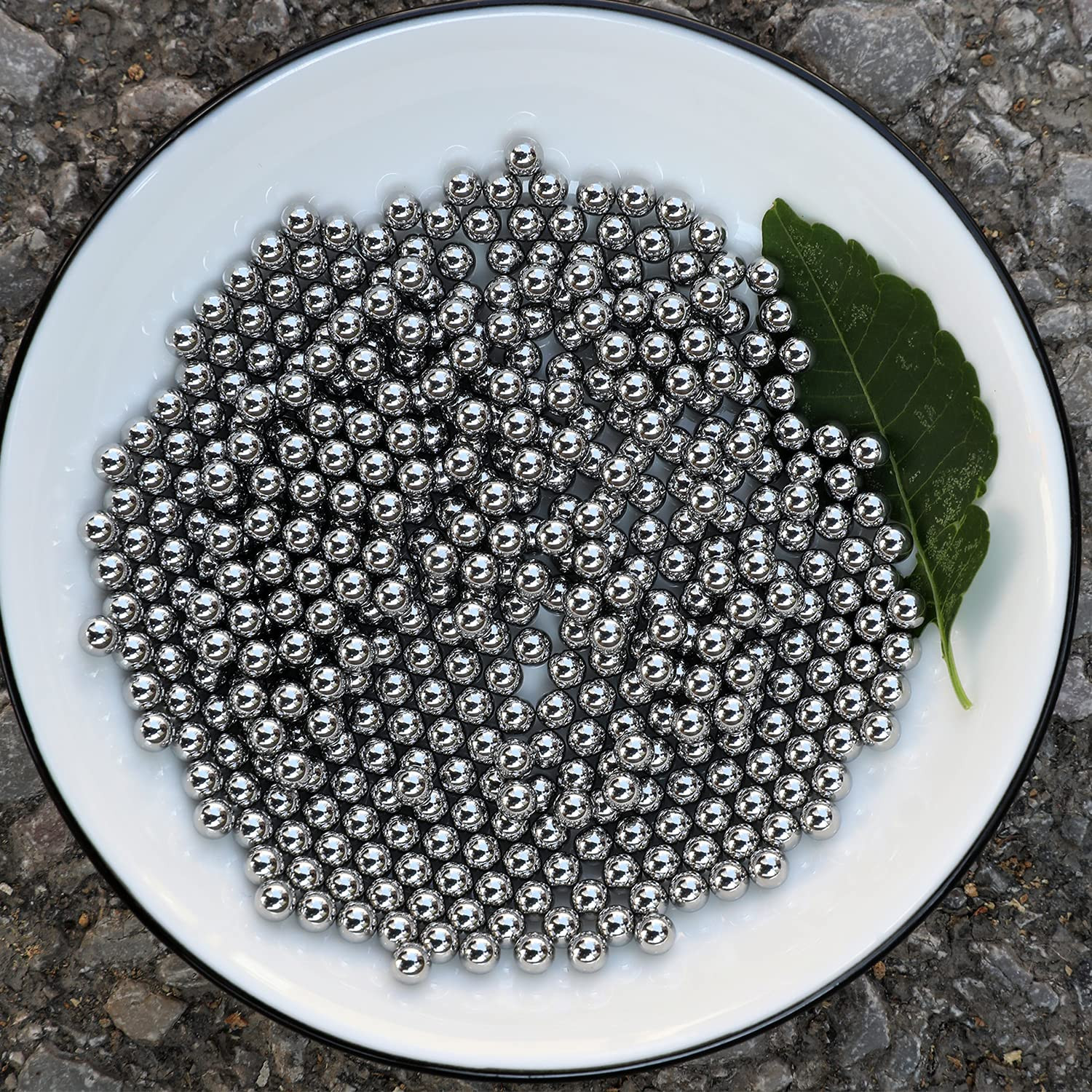 200PCS Paint Mixing Balls, Nail Polish Mixing Balls, 316 Stainless Steel Bearing